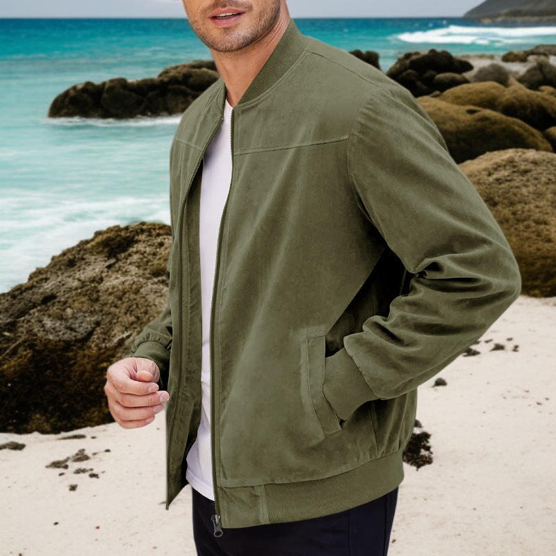 트렌디한 긴팔 카디건 디테일