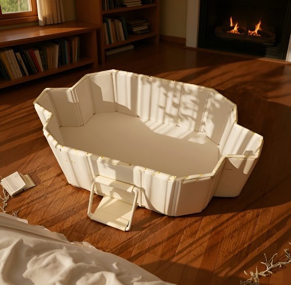 Komfortable Badewanne für Erwachsene