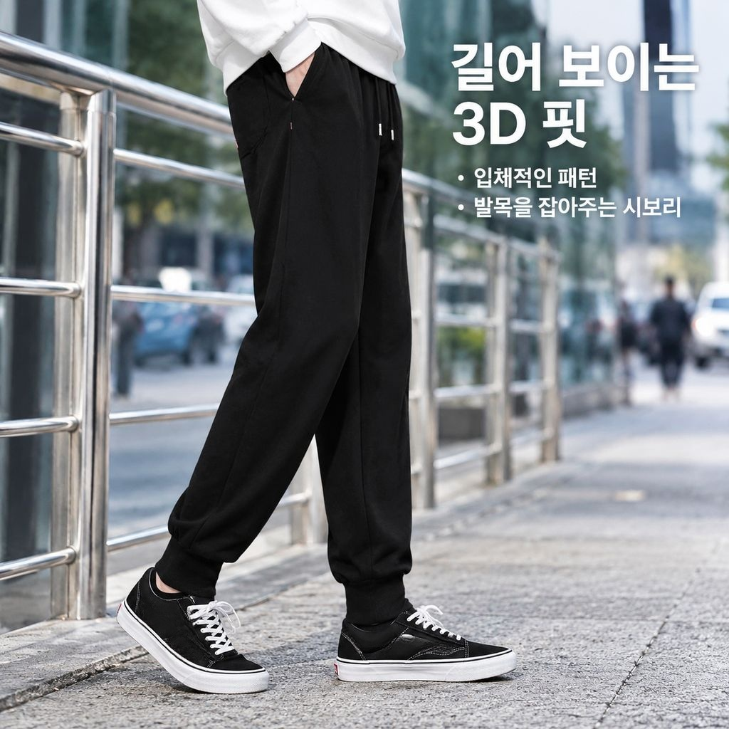 남성 운동 긴바지