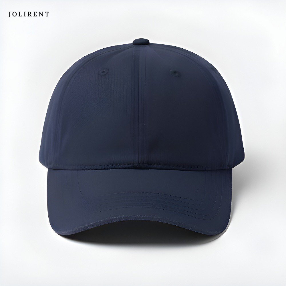 여성용 깊은 윗부분 야구 모자 착용 모습