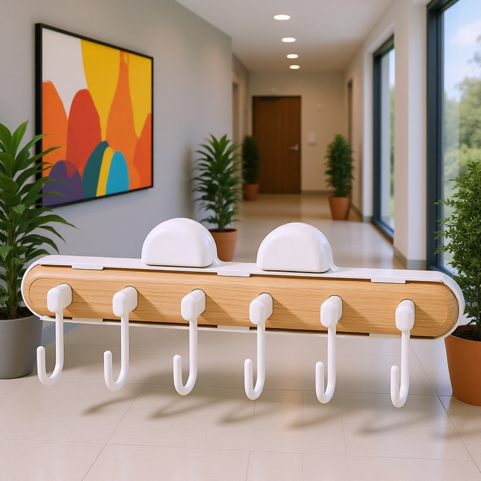 吸盤式伸縮縫隙掛鉤