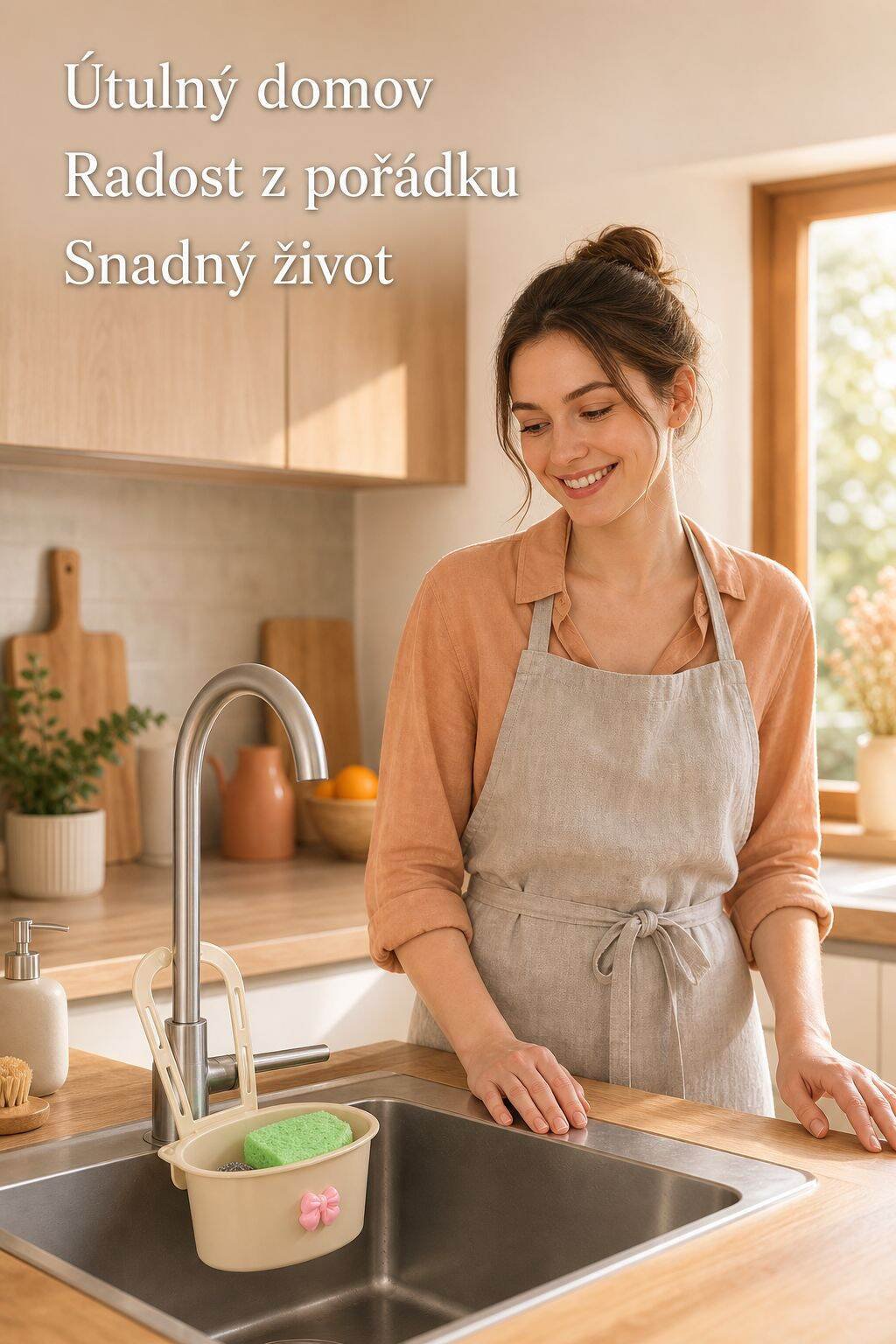 Moderní design odkapávače na dřez
