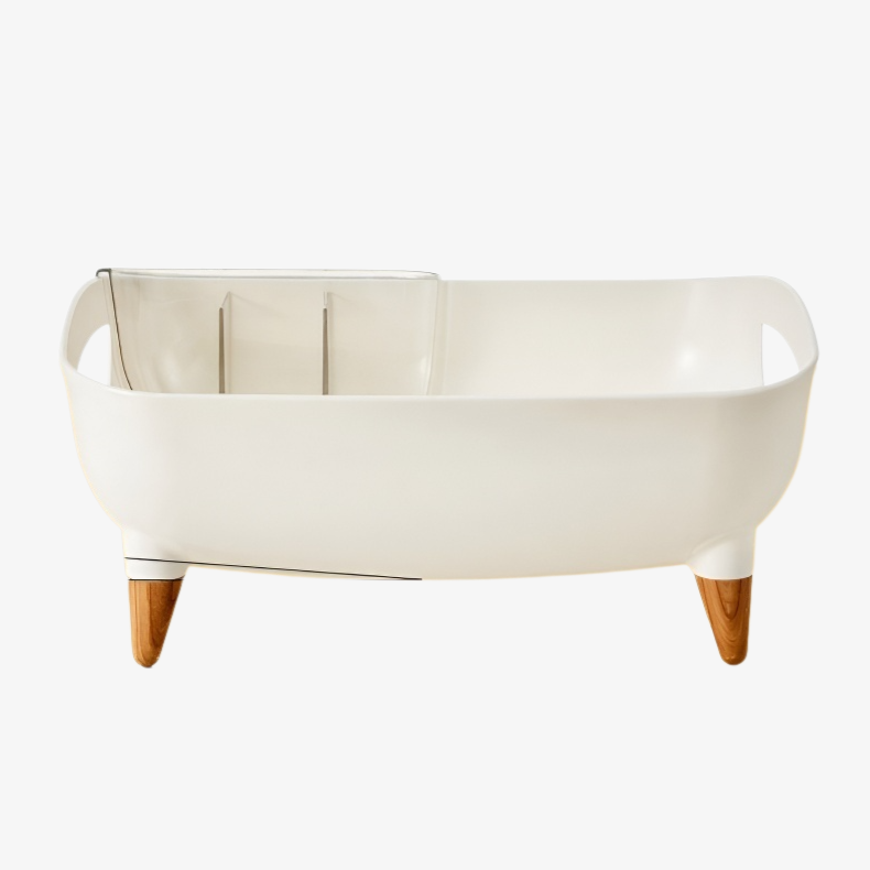 일본식 다용도 그릇선반 플라스틱 수납함 싱크대 수납선반 물빠짐 그릇선반 파티션 수납 그릇 접시 그릇 바구니