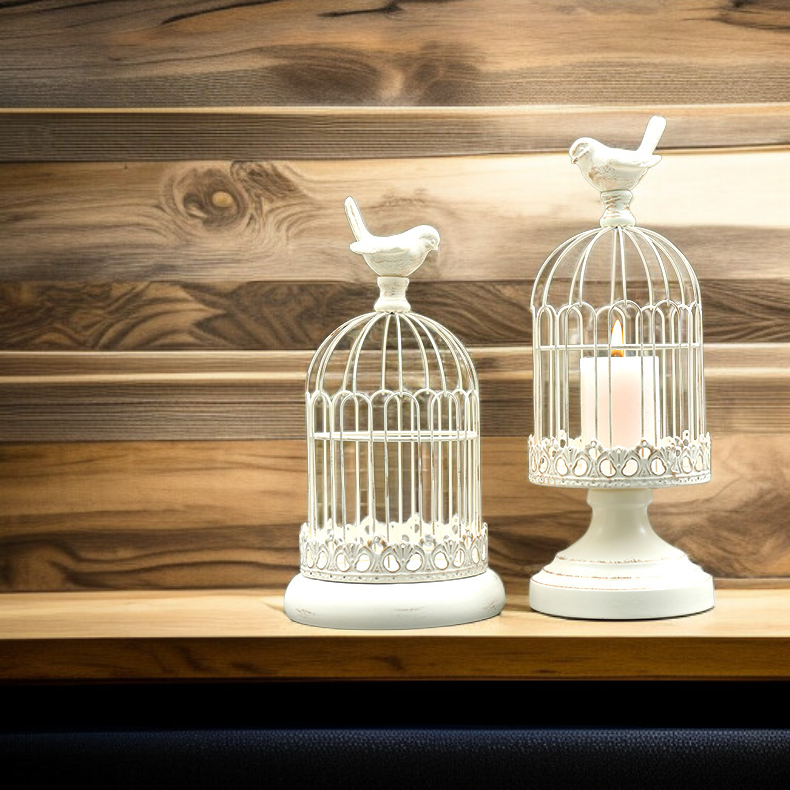 빈티지 금속 촛대