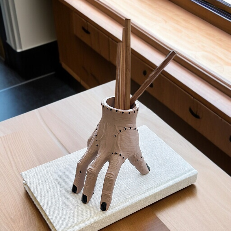 손바닥 장식품 세부 디자인