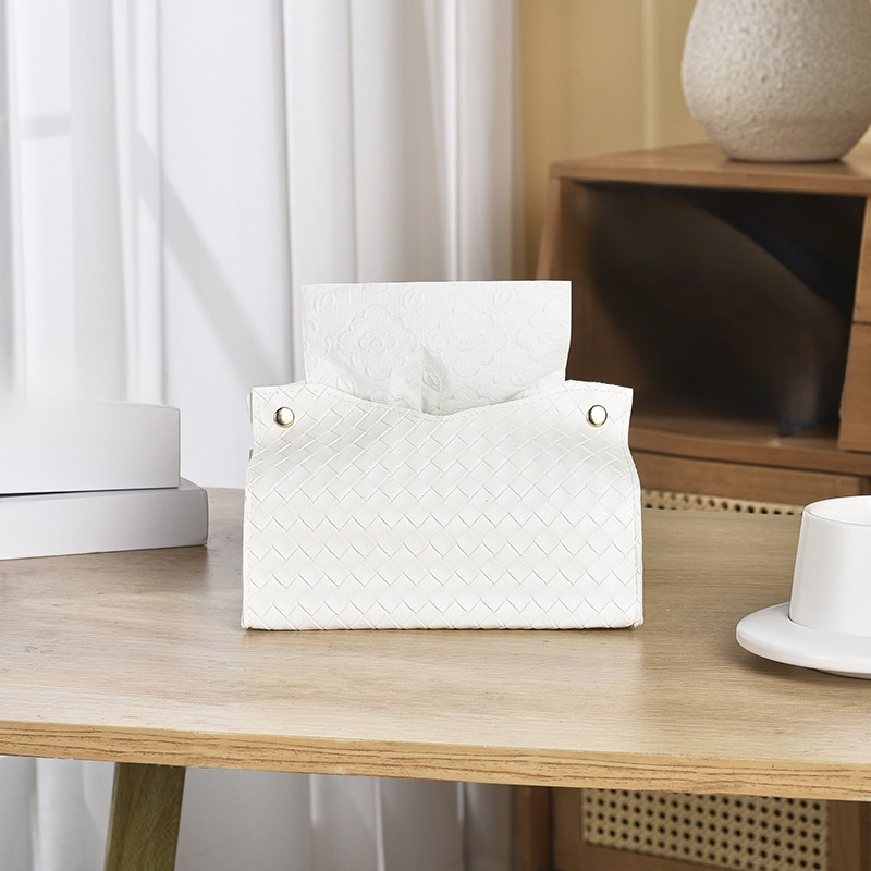 高級PUレザー ティッシュボックス リビング・テーブル用