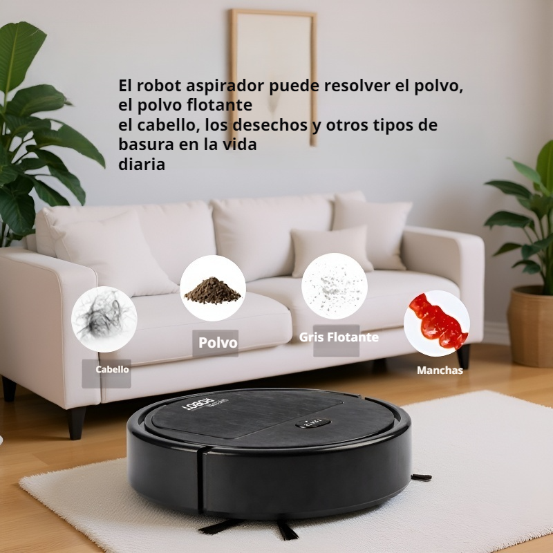Robot aspirador inteligente 3 en 1