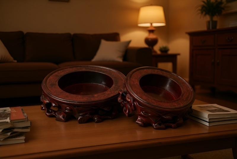 リハビリやトレーニングに最適な無垢材ボールサポート