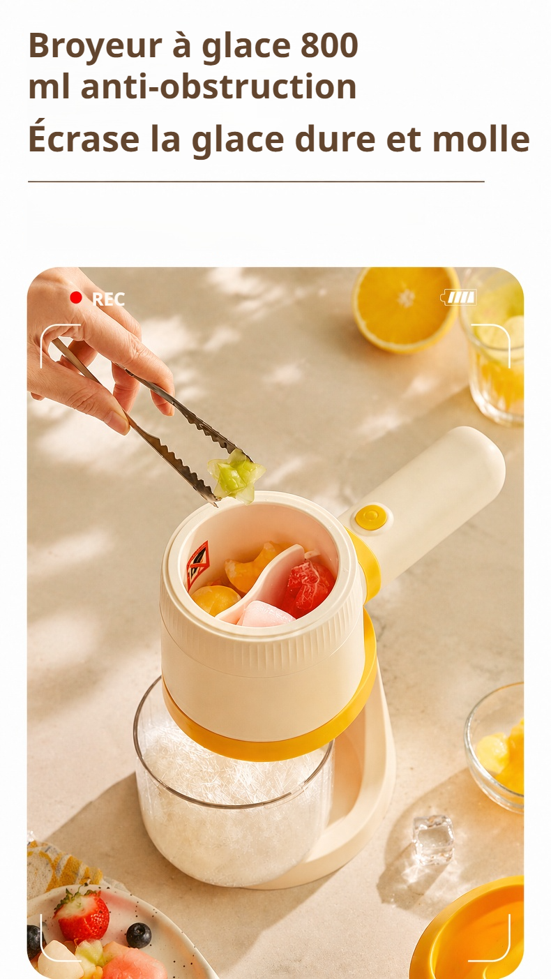 Machine à glace idéale pour boissons fraîches