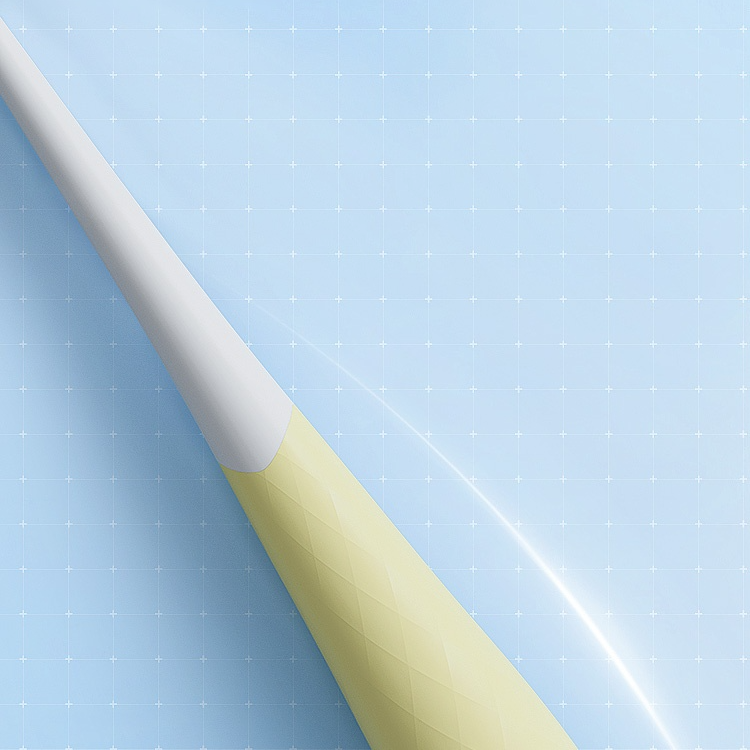 Pet cat soft bristle toothbrush