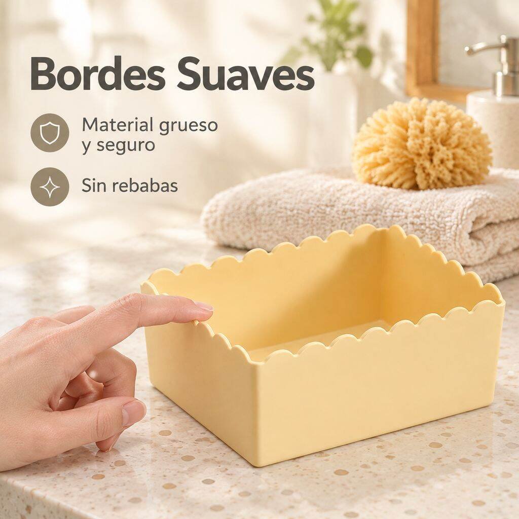 Organizador multifuncional en uso en un dormitorio