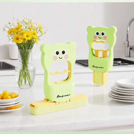 미니 탁상용 접이식 작은 대걸레