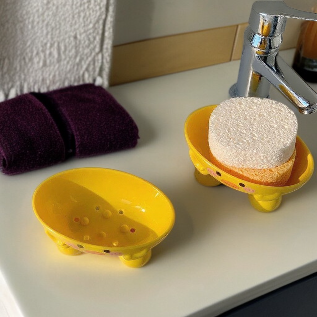 욕실에 비치된 비누 상자