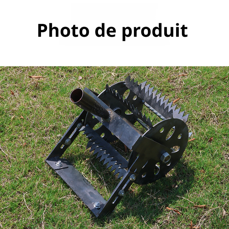 Outil magique de désherbage à roulettes