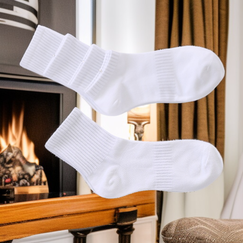 사계절용 순면 무지 양말