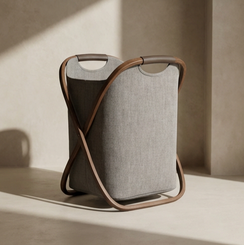 Skládací koš na špinavé prádlo 