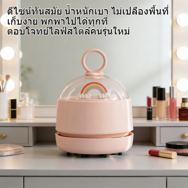 เครื่องดูดฝุ่นขนาดเล็กแบบมีด้ามจับ ชาร์จ USB ใช้ได้ทั้งในรถและบ้าน