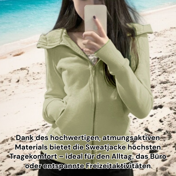 Slim-Fit-Cardigan-Sweatjacke