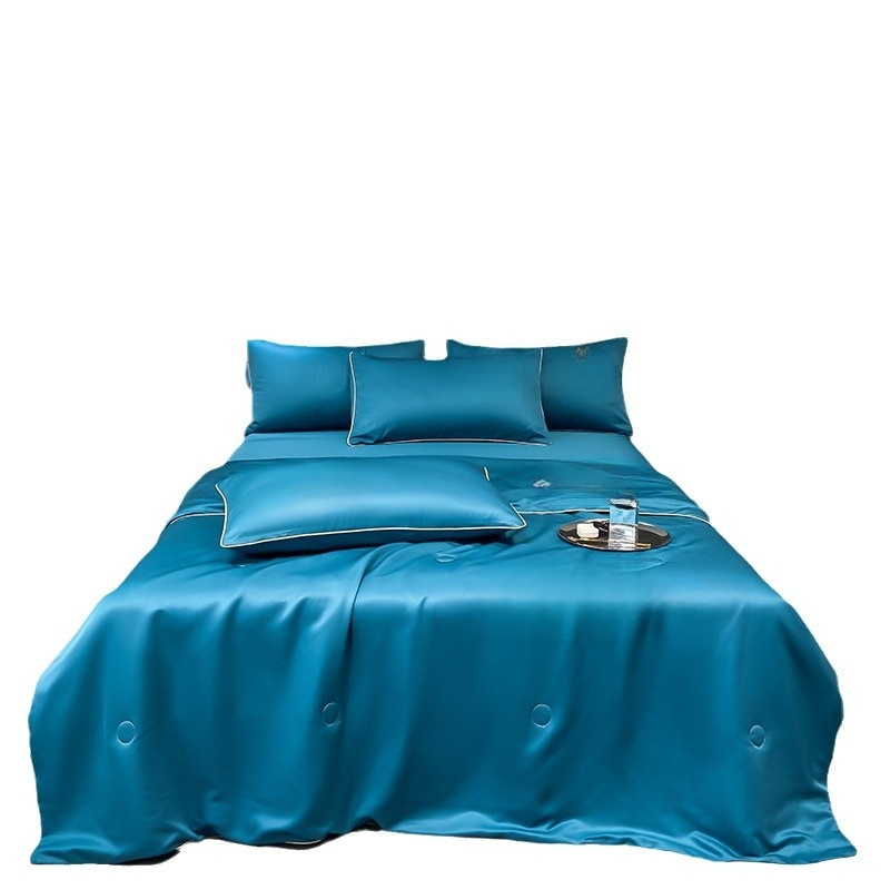 시원한 아이스 실크 여름 이불