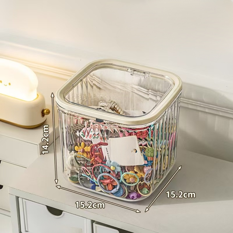 Desktop Hair Accessories Organizer Box