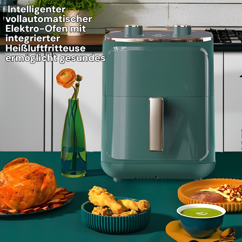 Intelligenter, vollautomatischer Elektro-Ofen mit integrierter Heißluftfritteuse
