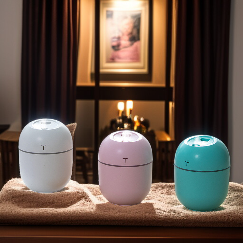 USBポータブルカラーパターン加湿器、家庭やオフィスに最適