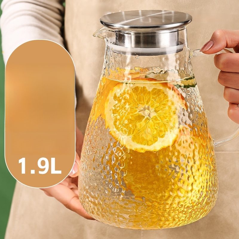 Heat-resistant Glass Jug for Cold Drinks
