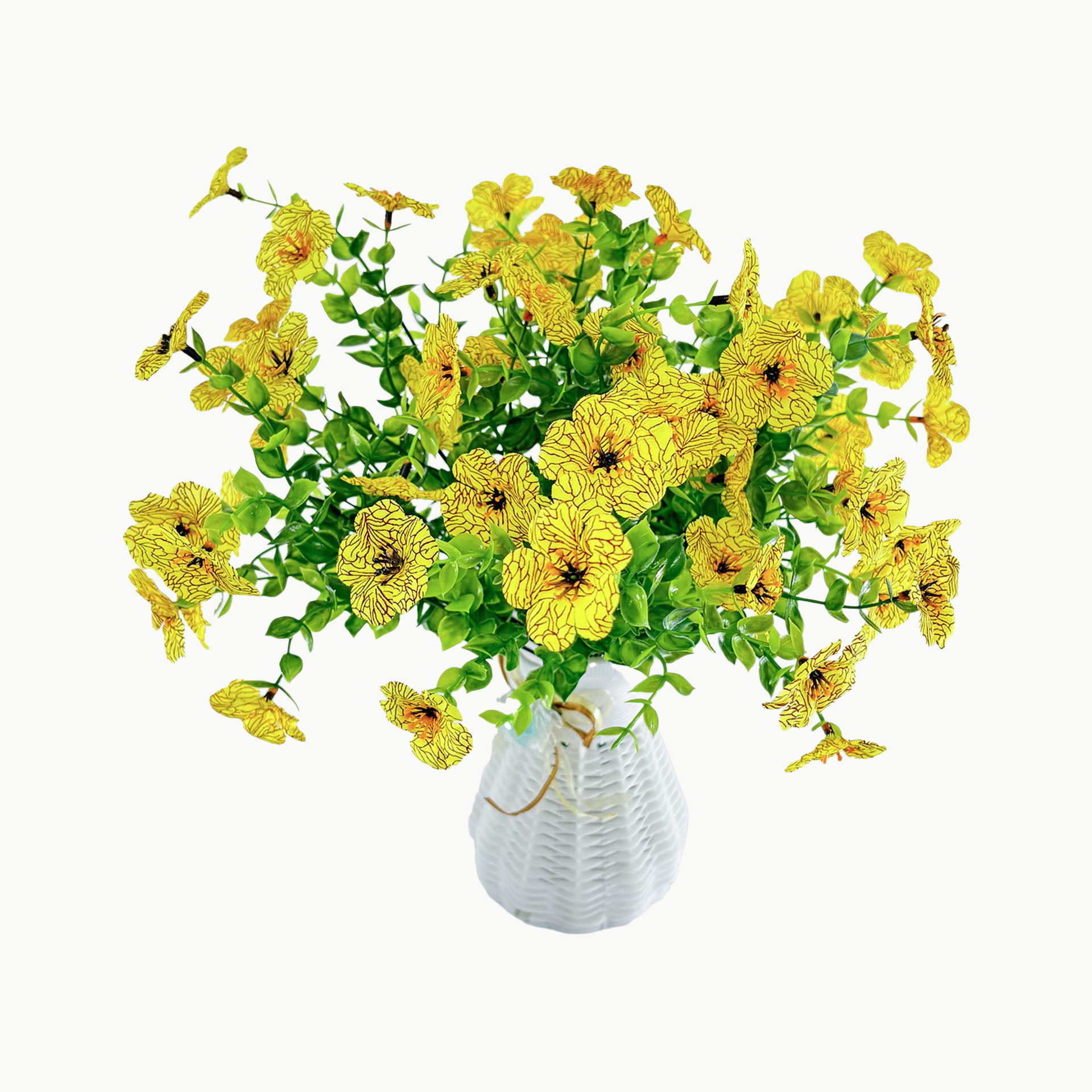  紫罗兰の新作人工シルクフラワー ダイニングテーブル装飾