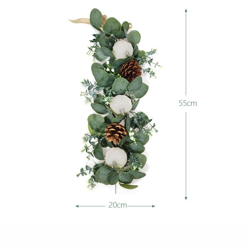 Decoración de pared con plantas verdes