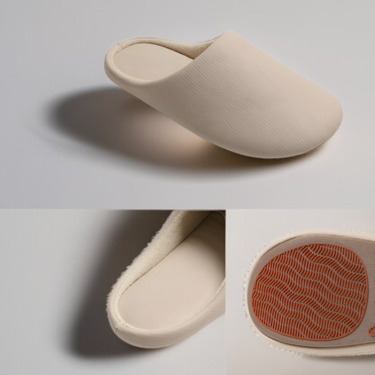 Dámské zimní plyšové teplé bavlněné pantofle