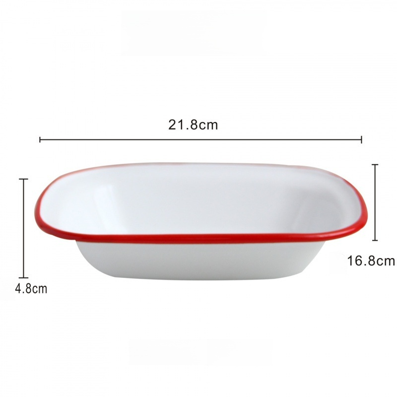 ป้ายสี่เหลี่ยมเคลือบอีนาเมล