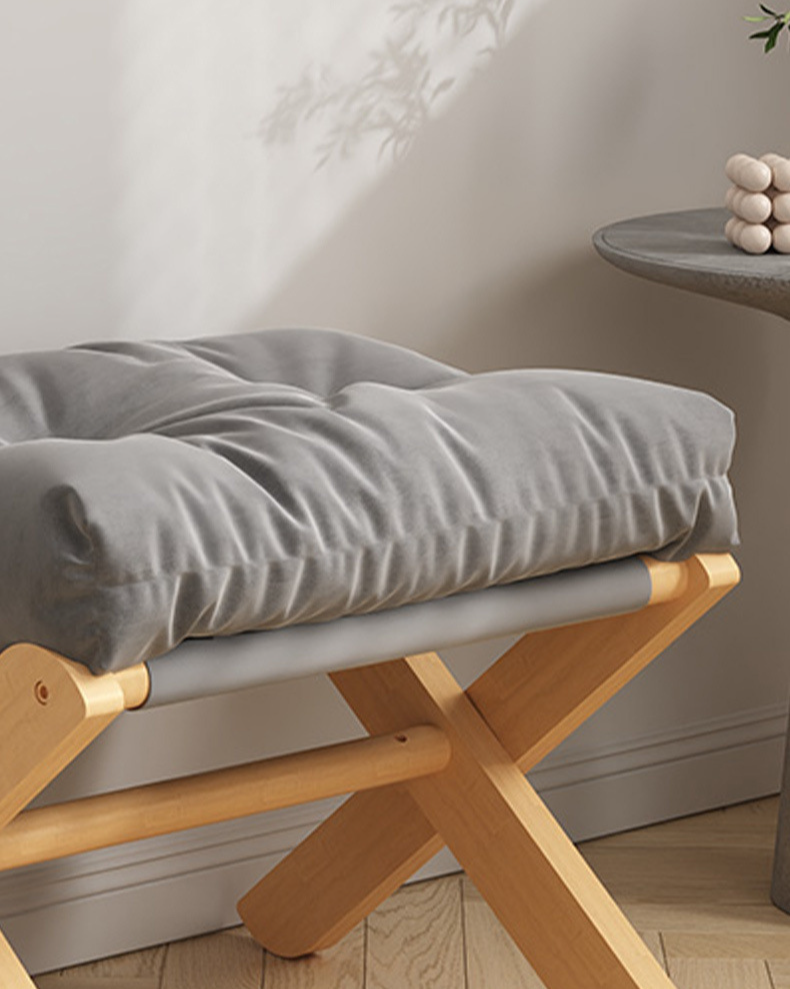 門口換鞋凳矮凳軟墊