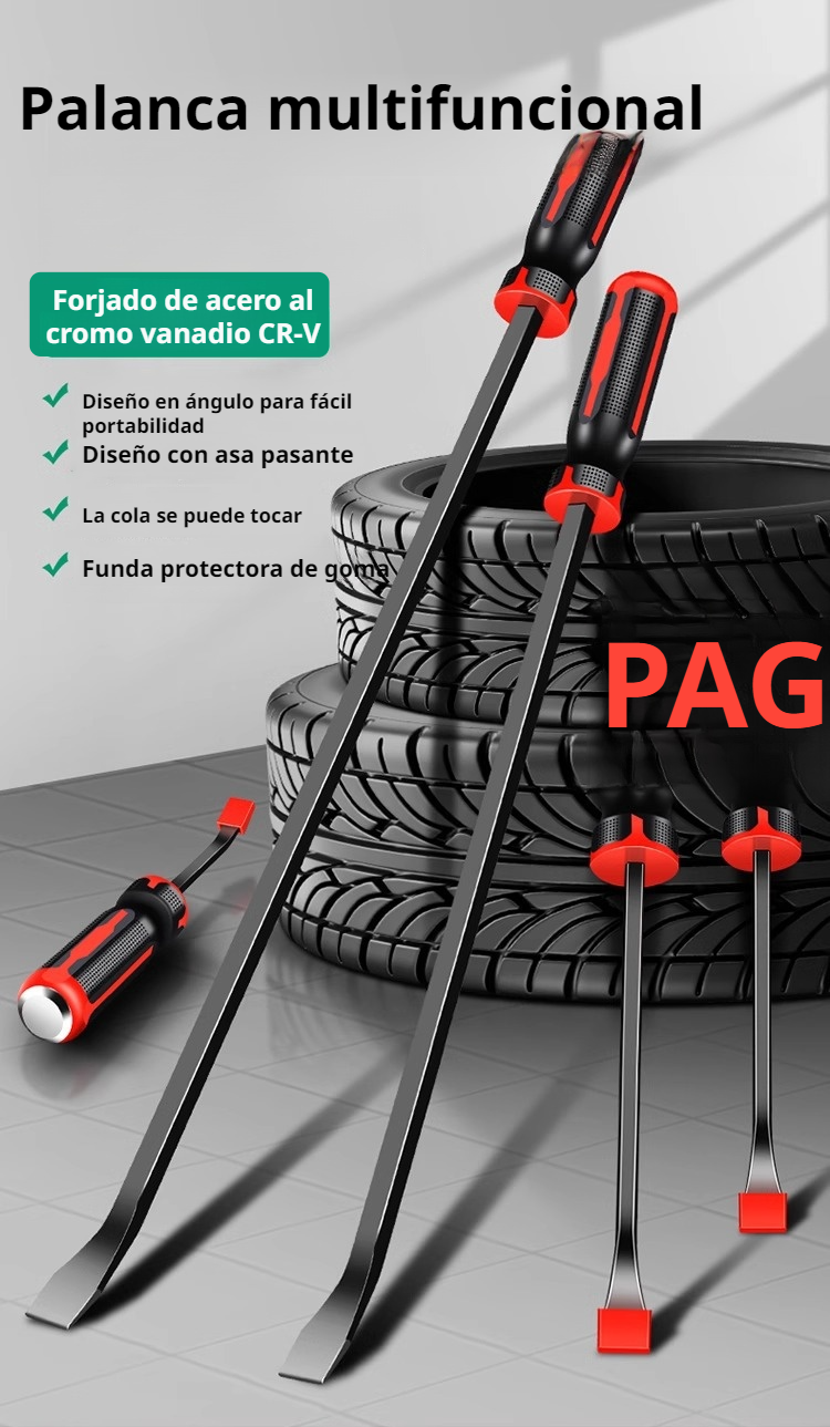 Herramienta resistente para reparación de ruedas