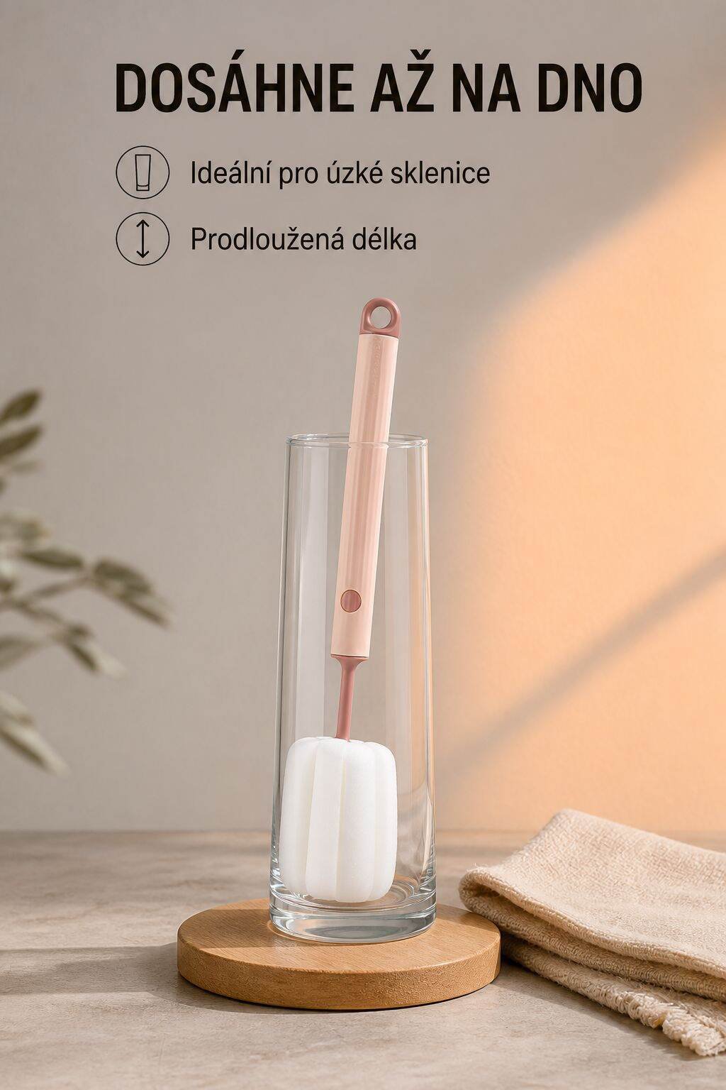 Domácí multifunkční čisticí houbička