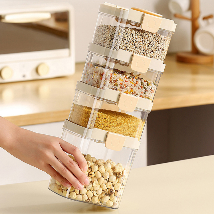 Contenedor de almacenamiento de alimentos de grado alimenticio