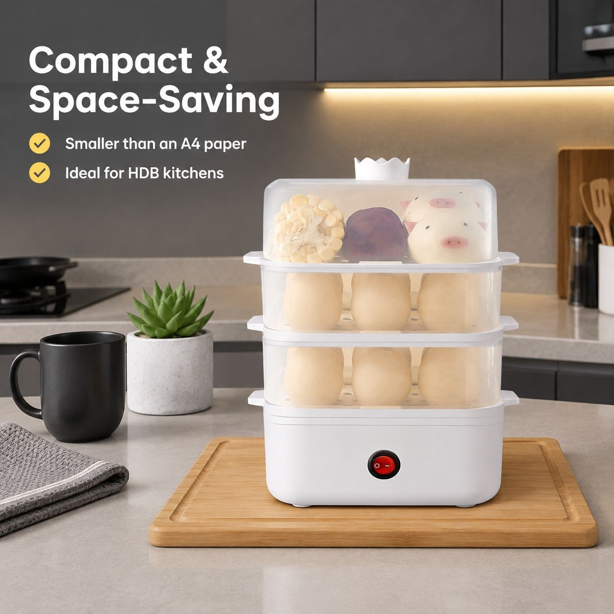 Smart Convenient Egg Custard Maker