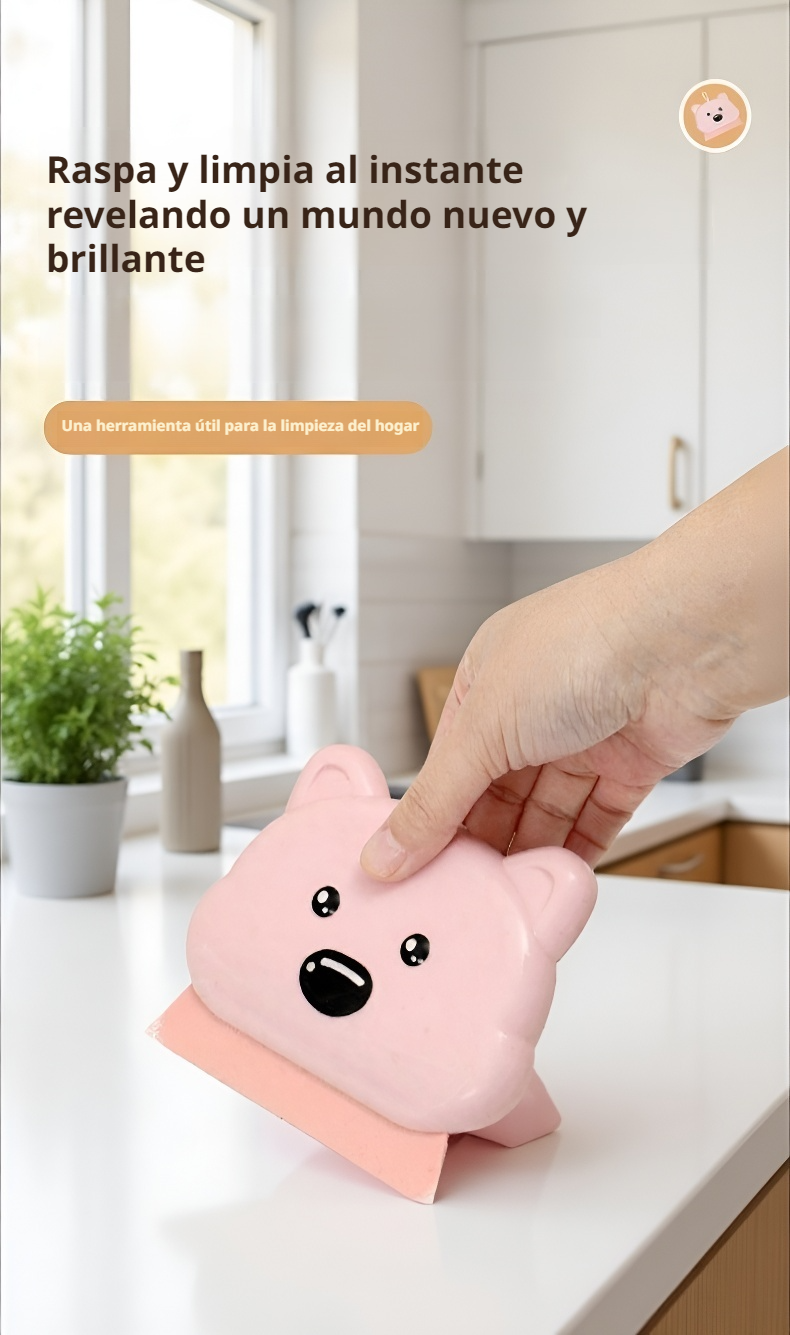 Raspador para perros en set de aseo cinco en uno