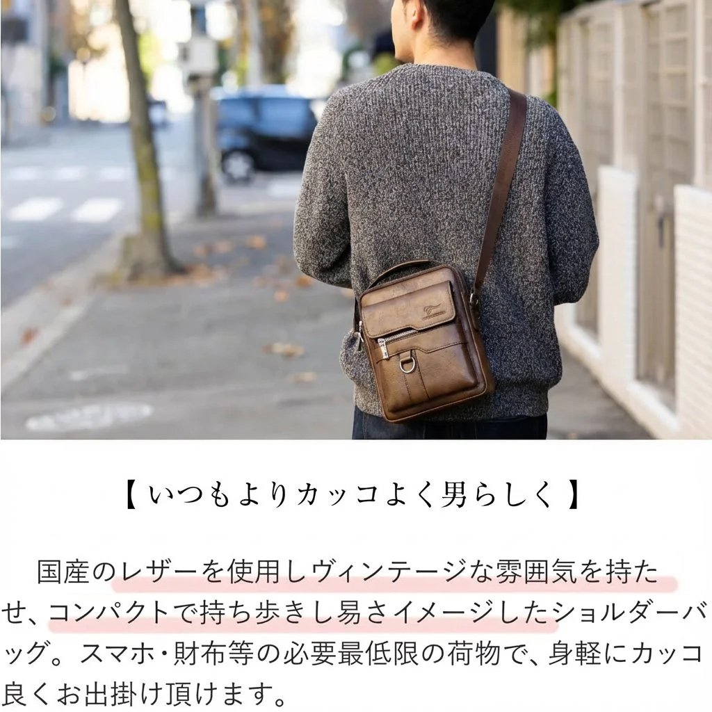 100%純牛革、最高品質