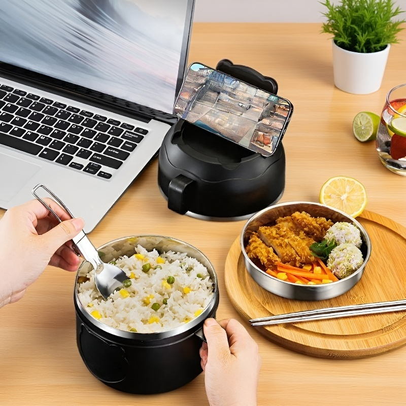 Taza de comida rápida de acero inoxidable