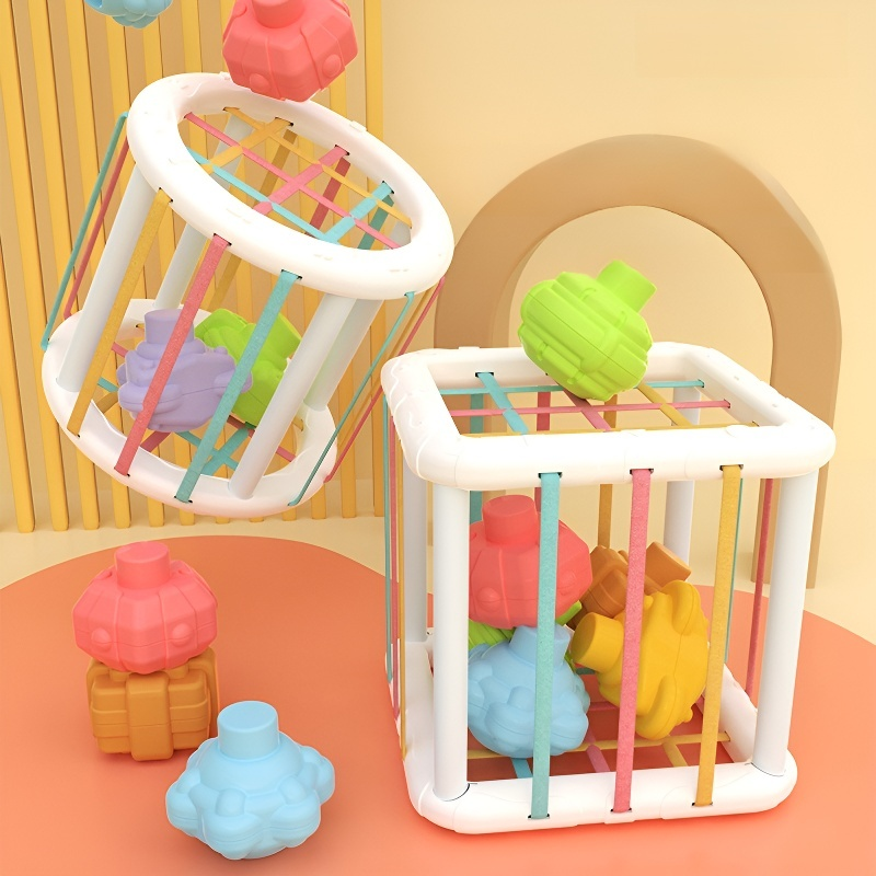 Infant Rainbow Shape & Color Recognition Educational Toy