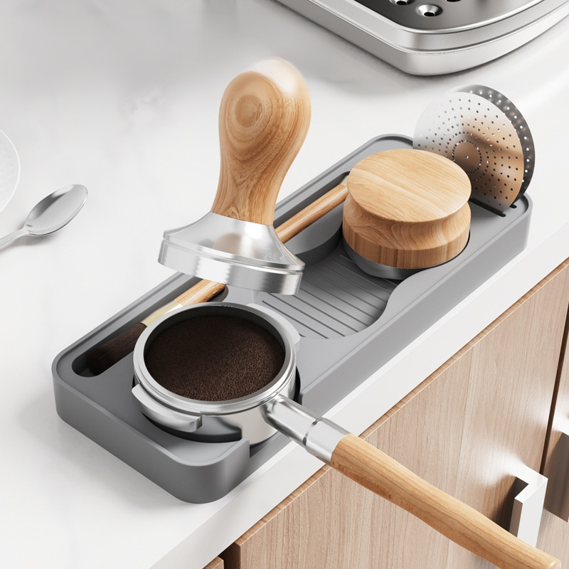 シリコンコーヒータンパーマット収納ボード コーヒー器具収納マット