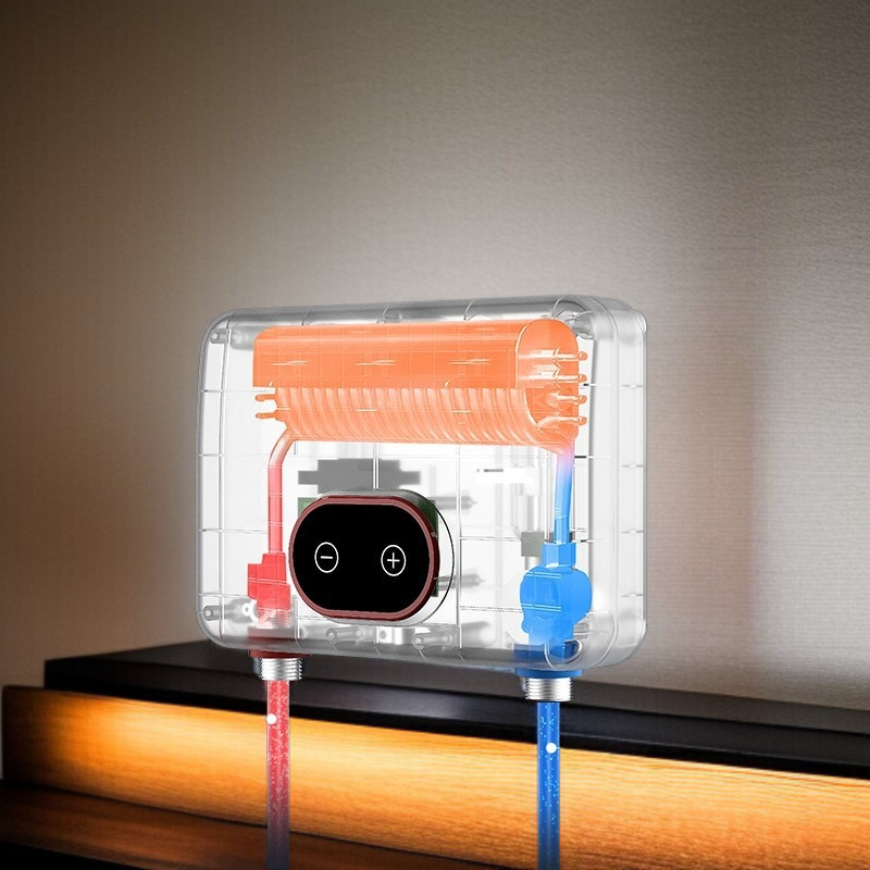 Termotanque eléctrico sin depósito para cocina, calentamiento rápido, diseño compacto