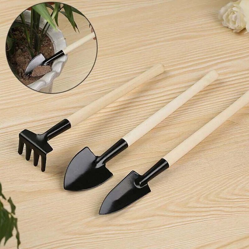 Wooden Handle Garden Mini Shovel