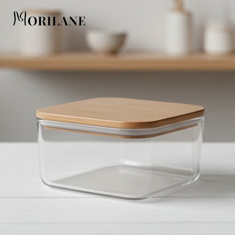 กล่องพลาสติกใส่อาหารใส ปิดฝาแน่นหนา