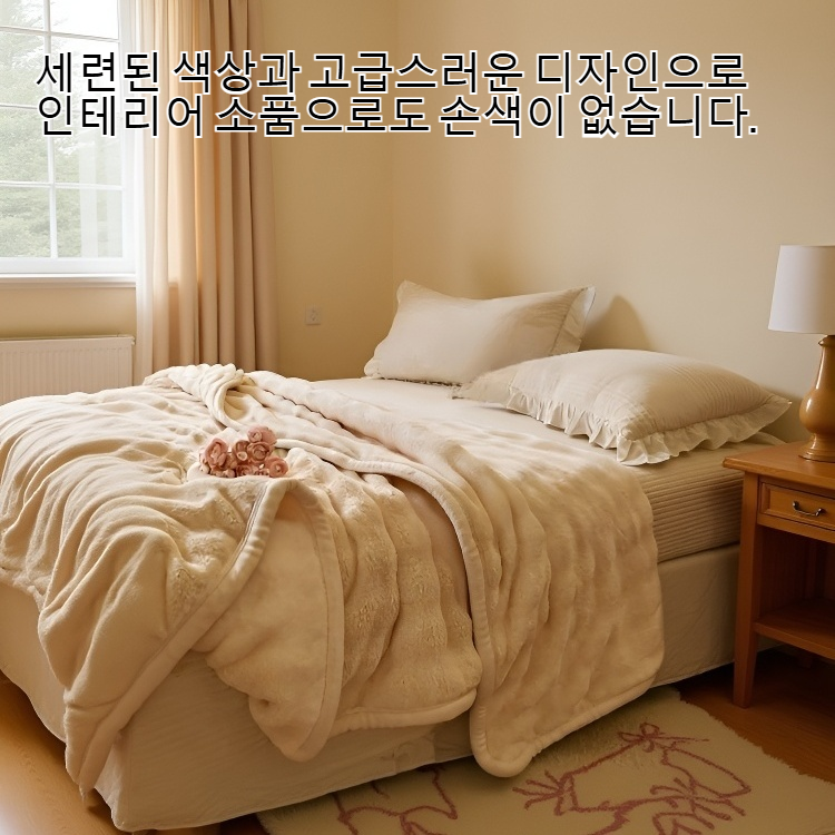다기능 토끼털 담요 전체 이미지