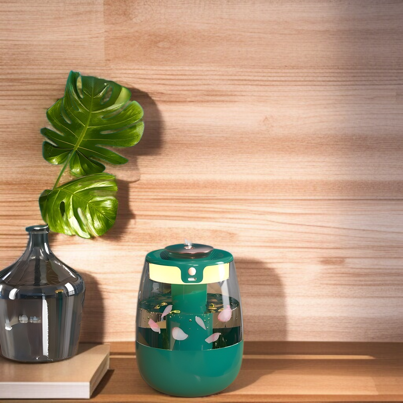 USBエアダブルスプレー加湿器 大容量霧加湿器 家庭用 寝室 寮 オフィス 屋外用