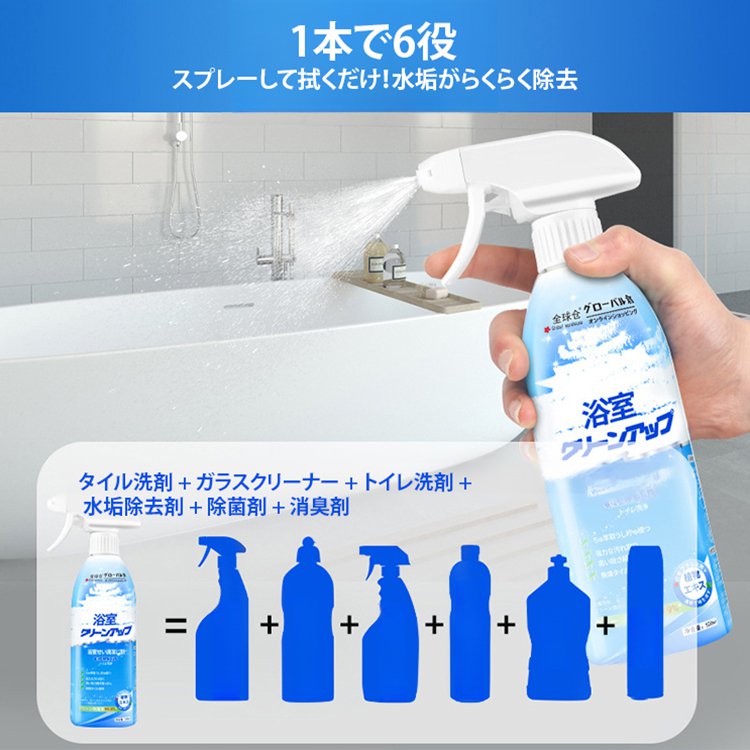 お風呂の最強洗剤