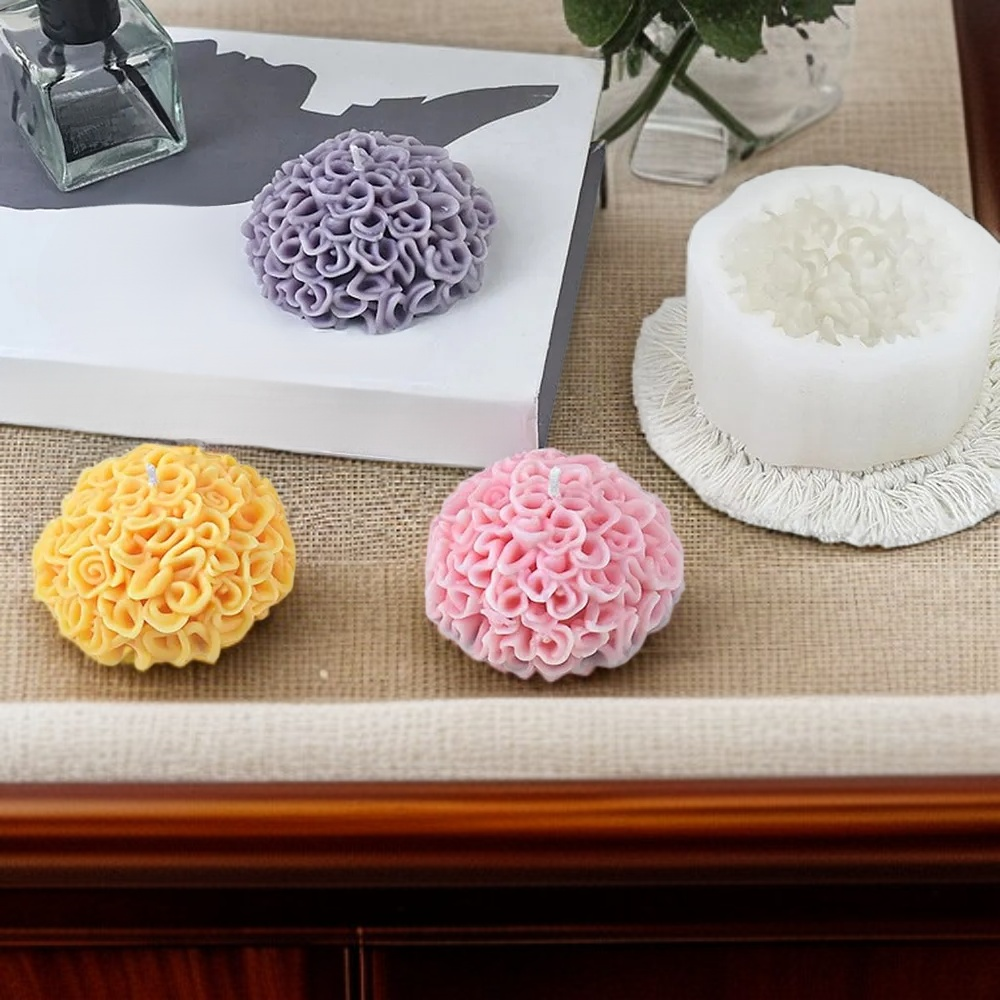 菊型シリコン型