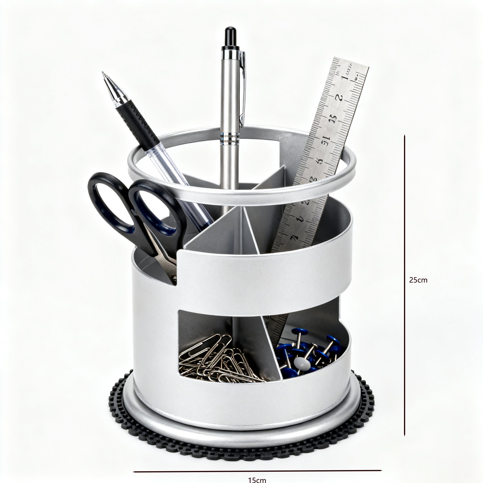 모던 인테리어에 어울리는 스틸 연필꽂이