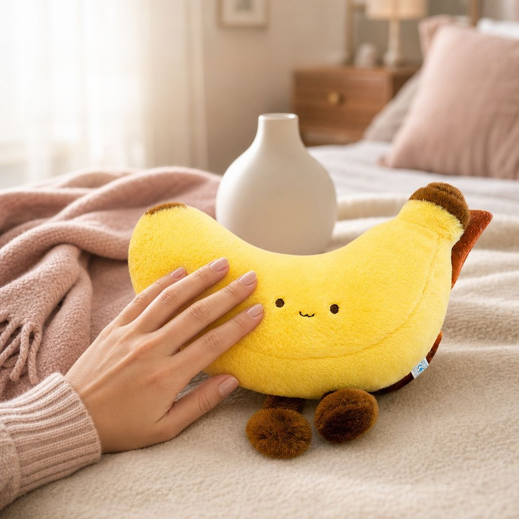 Simulation Long Legs Banana Plush Toy Pillow